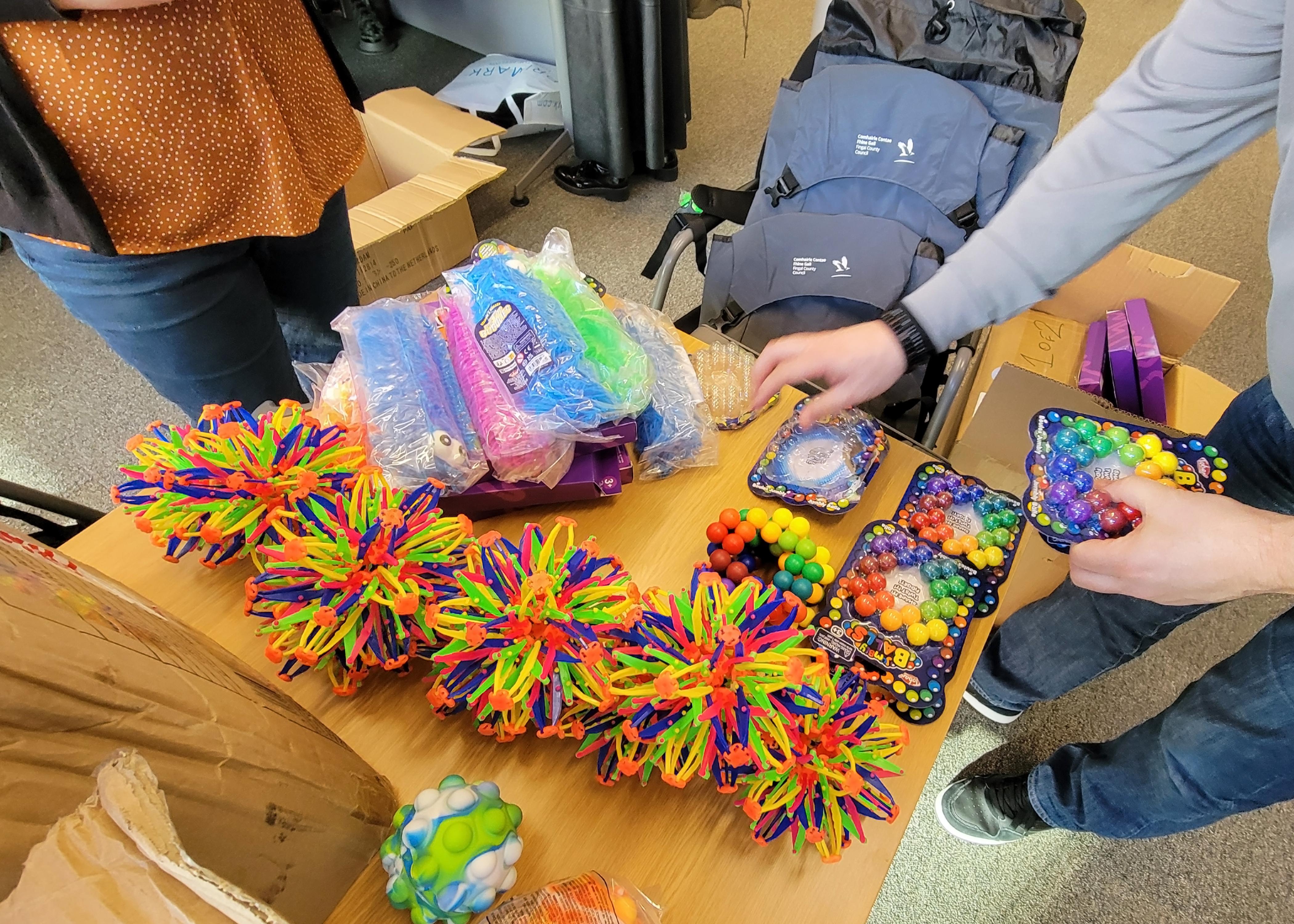 Sensory kits world Autism Awareness day