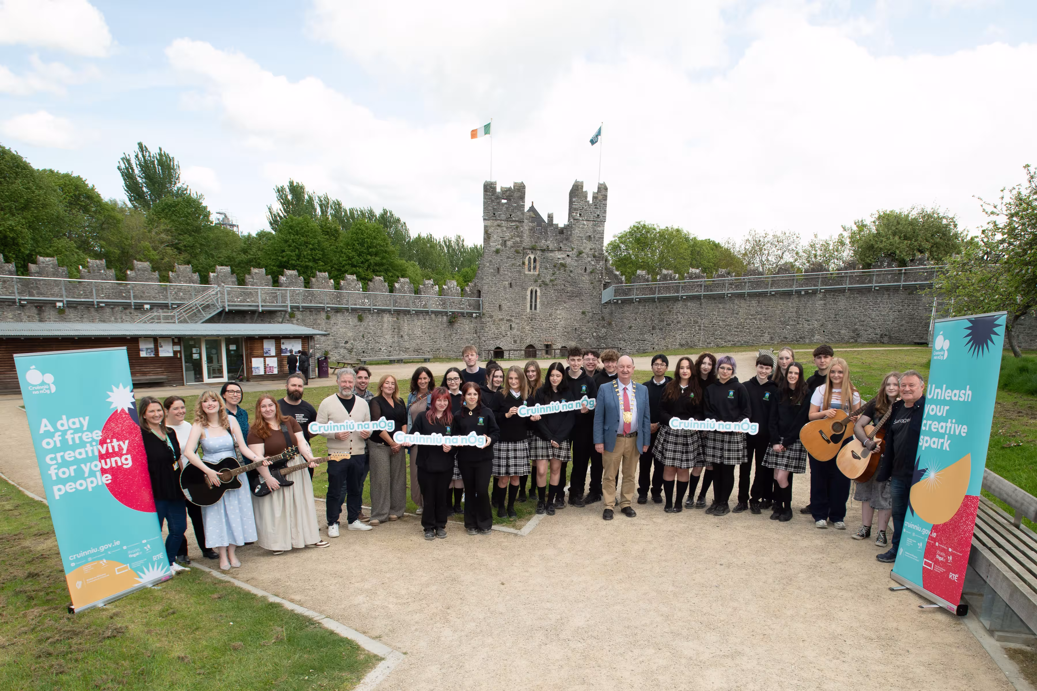 We Own the Castle returns to Swords Castle, hosted by Garageland Galaxyz. This music festival, exclusively tailored for teenagers, will feature live performances from young talent on two stages. 