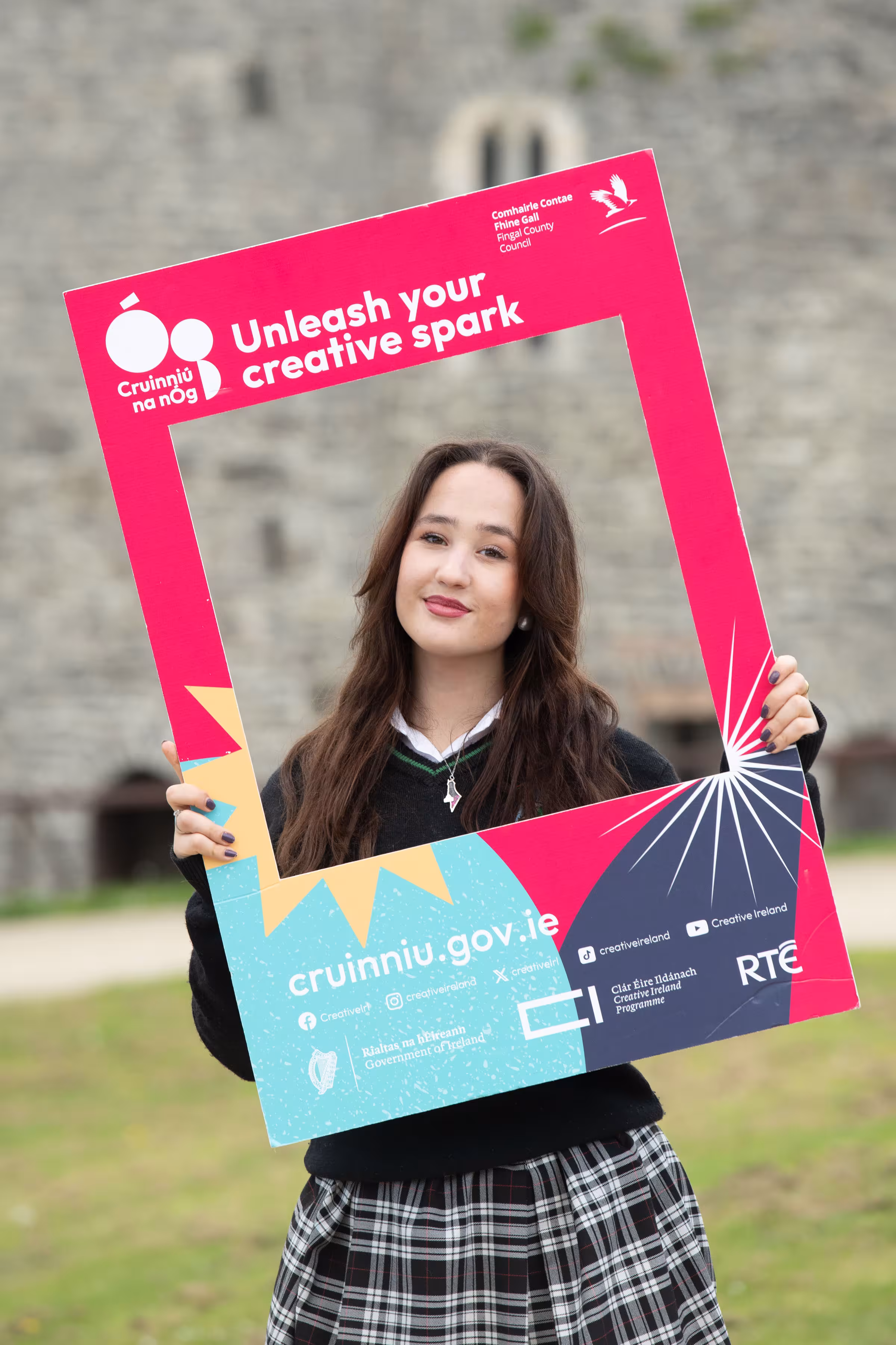 Cruinniú na nÓg 2026 Fingal Local Ambassador Yasmine Al Ja Afrehova 