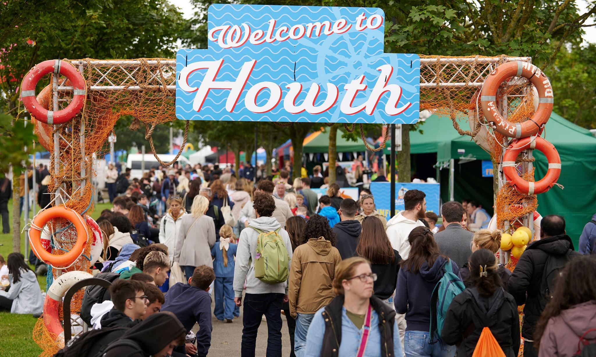 Howth with the Maritime & Seafood Festival