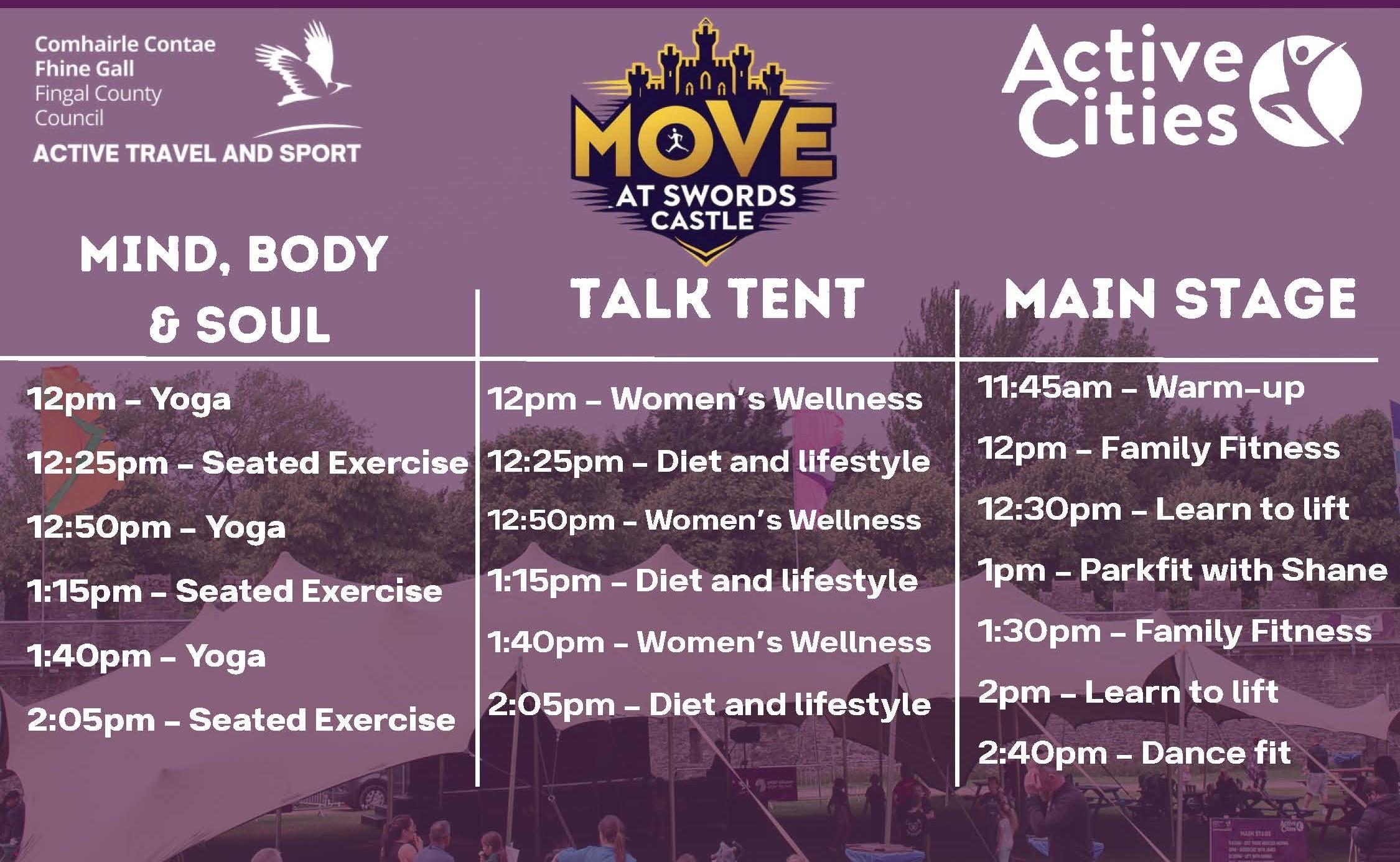 move 2026 timetable