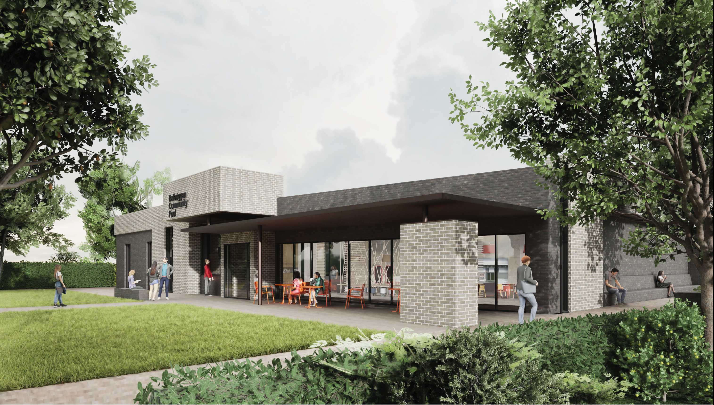 CGI of proposed Balbriggan swimming pool 