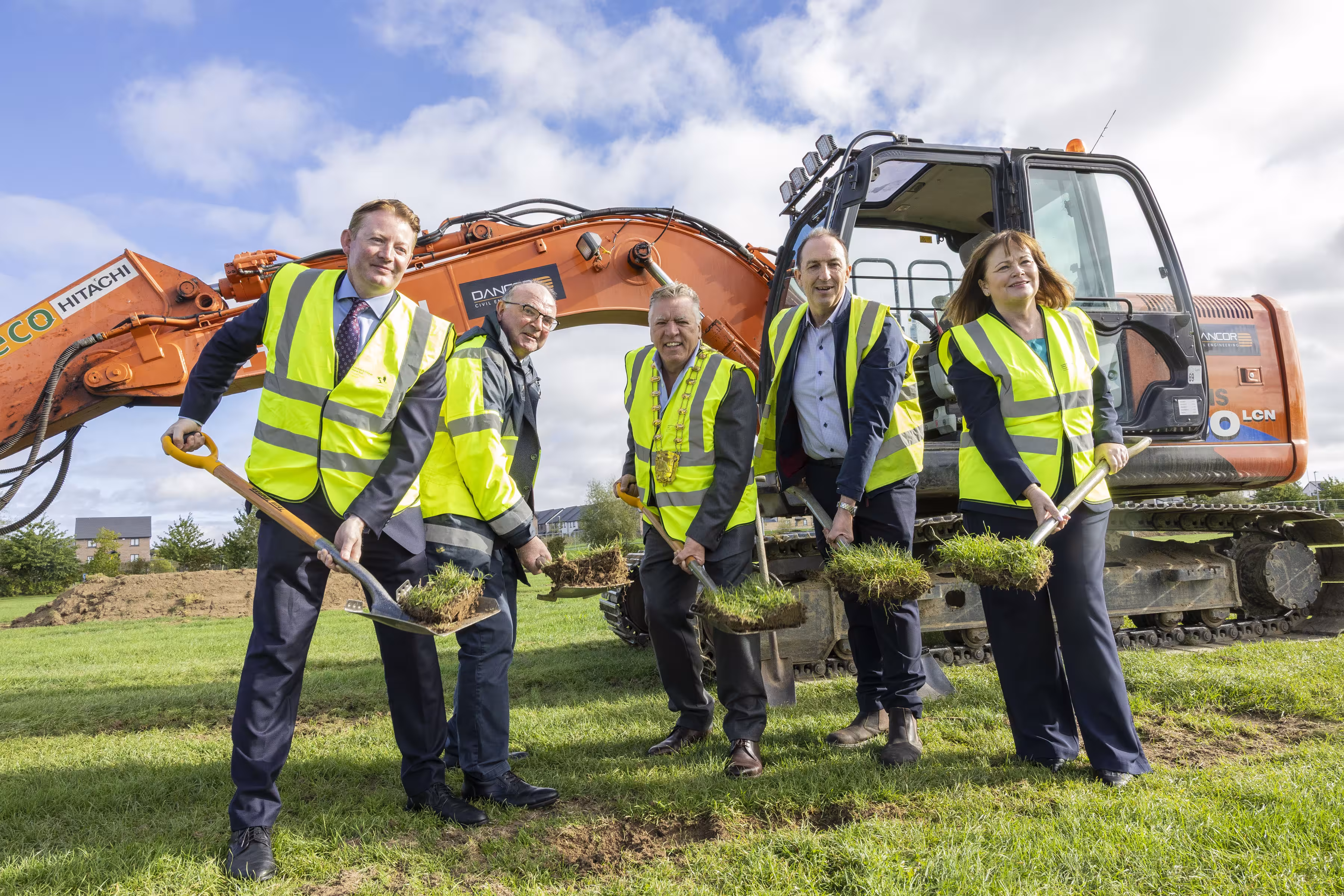 Sod Turning Lusk, p1