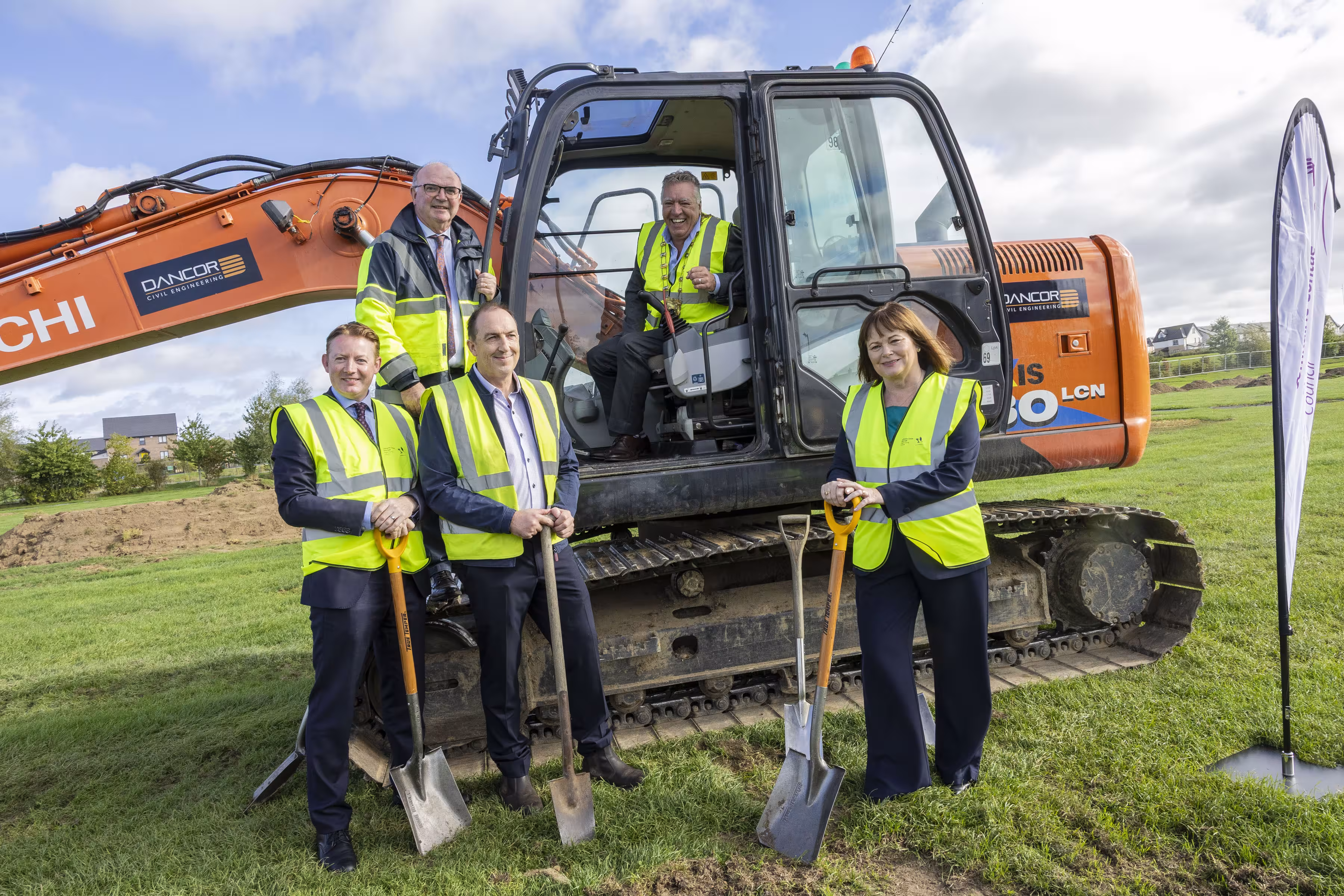 Sod Turning Lusk, p1