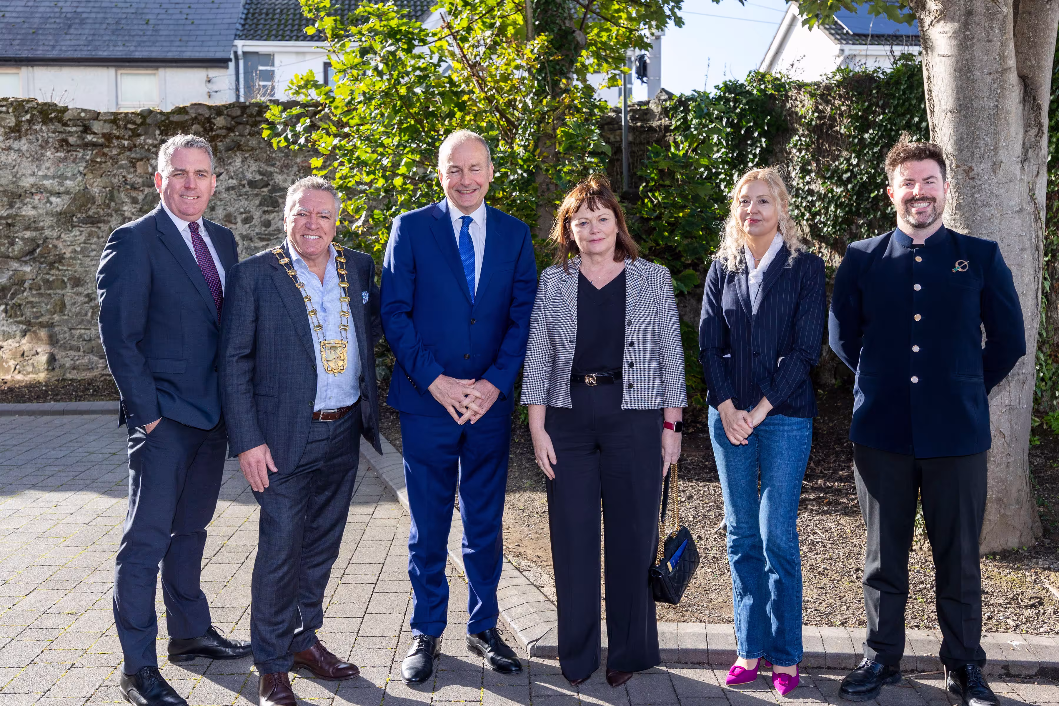 An Taoiseach, Micheál Martin TD joined Mayor of Fingal, Cllr Tony Murphy