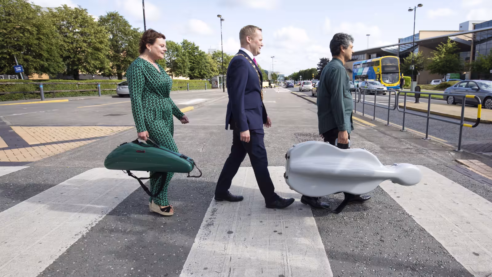 Fingal County Council is delighted to announce that Duo Chagall, who have run the popular classical music series ‘Autumn Sounds’ in Farmleigh since 2010, will this year play in four different venues around Fingal.