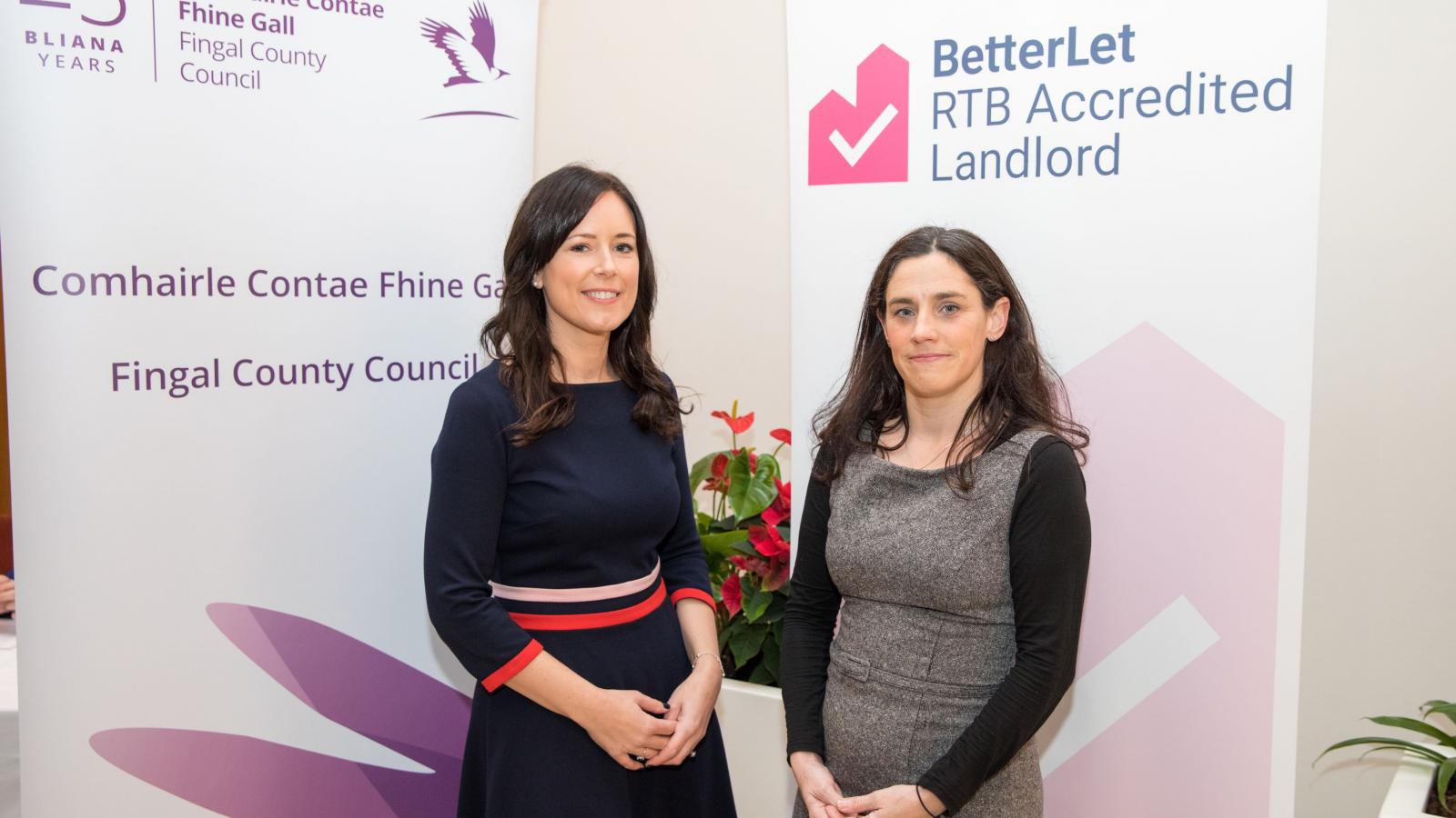 Fingal County Council, in partnership with the Residential Tenancies Board (RTB), organised a successful “Betterlet: Accredited Landlord Training Scheme”, the first of its kind to be rolled out in the county.